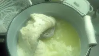 Творог из обратки.