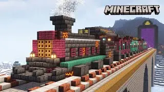 Minecraft Timelapse: The Nether Train
