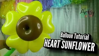 Heart Petal Sunflower - Balloon Sculpting Tutorial