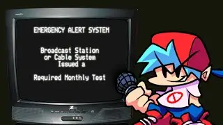 FNF Song (Boyfriend Vs. Emergency Alert System) Friday Night Funkin'