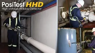 How to Detect Pinholes and Holidays with the PosiTest HHD High voltage Holiday Detector