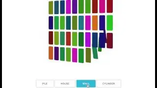 Snabbt.js JavaScript animation demo: Cards