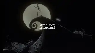 halloween aesthetic scene pack