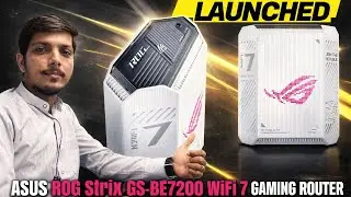 ASUS ROG Strix GS-BE7200 Dual-Band WiFi 7 Gaming Router Launched - Explained All Spec, Features