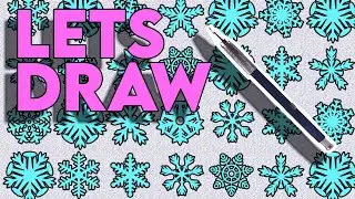 About to Be Snowed In! Lets Draw Wintery Stuffs