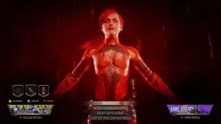 Mortal Kombat 11 - Skarlet vs Captain Briggs