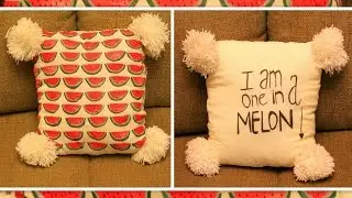 DIY Watermelon Pillow (Spring Series) DiySpy