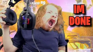 I Am Actually Disappointed In Fortnite (I COMPLETELY LOSE IT)