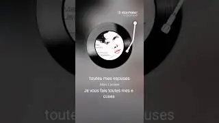 Toutes mes excuses 
