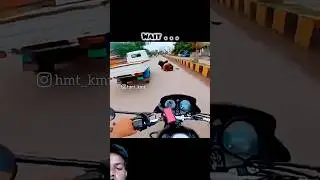 Biker riding road 🛣️ on 🔝 ⚙️ gear