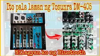 Paano Magdagdag ng Bluetooth Module sa Tosunra DM-405 Mixer | Unboxing plus Review
