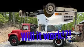 Unloading and trying to start my new truck!