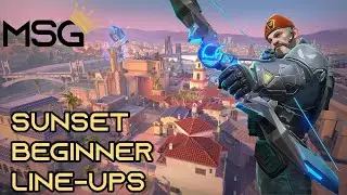 VALORANT | Beginner Brimstone Molly Guide Sunset (NO BS)