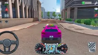 City Taxi Sim 3D - Realistic Car Driving Games Android iOS Gameplay #66