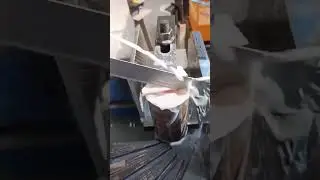 Half round cutting in a power hexa machine..#machine #engineering #milling #tools #viral #milling