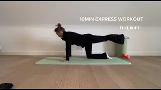 10 MIN EXPRESS PILATES WORKOUT || Moderate to Intermediate Pilates ||  5-day challenge