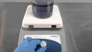 VWR Hotplate Stirrer Being Tested at The Lab World Group