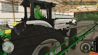 Tilling on farmville in FS25