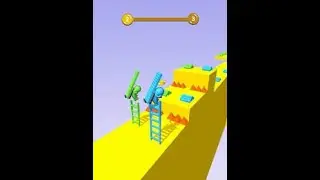 New Satisfying  Mobile  Game Ladder Race Free gameplay All Levels  #gameplay #gaming