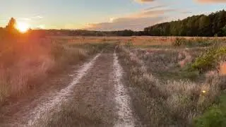 Beautiful sunset. Ukraine