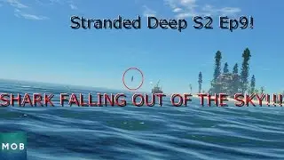 When sharks fly!!!! - Hunting a boar!!! - GLITCHY GAME!!!!! - Stranded deep