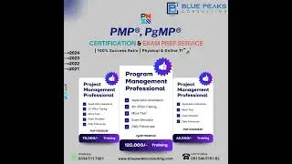 PMP&reg; & PgMP&reg; Prep Training at Blue Peaks Consulting