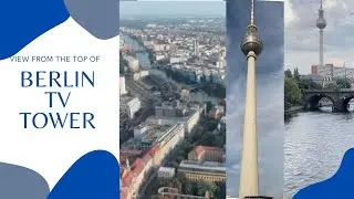 View from top of Berlin TV Tower