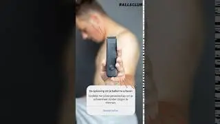 De oplossing om je ballen te scheren