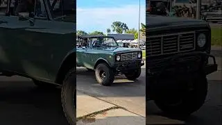 International Harvester Scout II Classic SUV Drive By Engine Sound Woodward Dream Cruise 2024