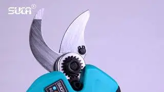 21V ELECTRIC PRUNER BRANCH SCISSOR BATTERY POWERED - 32MM CUTTING DIAMETER WITH BRUSHLESS MOTOR
