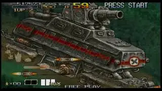 Metal Slug Anthology (PS4) Metal Slug 6 - Boss #2 Iron Sentinel (Easy Mode)