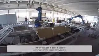 End of Line Solutions / Robotic Packaging & Palletizing - Furniture (Bakış Kapı)