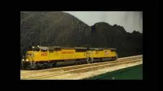 Flared radiator SD70Ms Union Pacific UP 4635 and UP 4848 HO Scale Model Locomotives