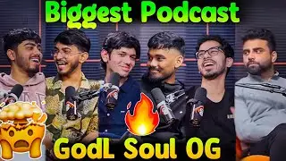 🇮🇳GodLike Soul OG Podcast😱🔥 Lolzz Advice Manya🚨 React On GodL #16😳 Again BGMI Matches Postponed😲