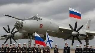 Ту-142 на торжественной церемонии &mdash; мощь морской авиации России