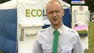 Светодиодные светильники ECOLED-BIO на выставке в Костроме 2016