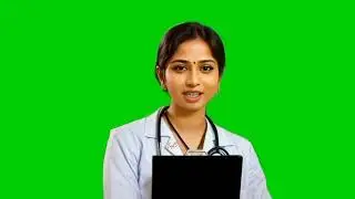 Girl doctor green screen cartoon lcopyrightfreeļno copyright | cartoon |Cartoon andGreenscreen
