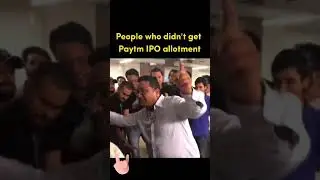 Tag those who didn't get PayTM IPO #paytm #stockmarket #paytmceo