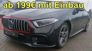 Mercedes CLS53 AMG C257 Coupe | K&uuml;hlergrill mit Einbau 199 &euro; | Grille Chrome