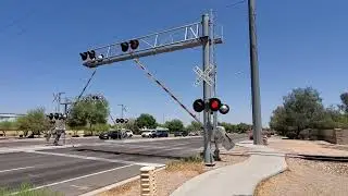 Chandler Local 1374 and 1016 passing by Pecos Road in Chandler