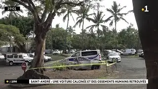 A Saint-André, une voiture a été retrouvée avec le corps calciné d'un homme à l'intérieur.