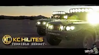 Terrible Herbst test for Baja with KC HiLiTES 2014