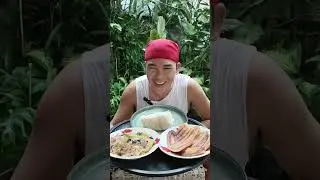 Sotanghon patola sardinas+saging