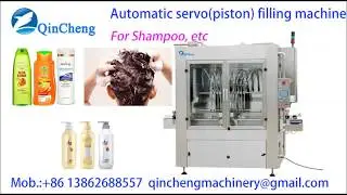 automatic shampoo linear filling line sticky liquid fill machine