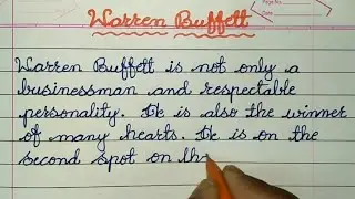 Warren Buffett Success Journey in English // Warren Buffett Biography