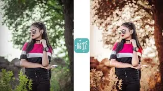 B612 Golden Effect Photo Editing 2020 || B612 Photo Editing Tutorial || Sk Edition