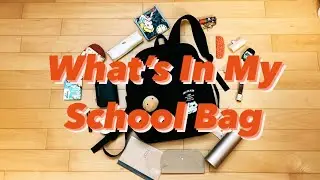 What's In My School Bag? A Taiwan Grad Student's Daily Essentials │ Kiwi Liu