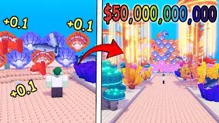 i went from POOR to RICH in Roblox my coral reef🐠...