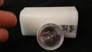 My First Tube of Perth Mint Silver Kangaroo Coins