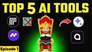 Top 5 Al Tools Better Than Chat GPT | 100% FREE | You Must Try in 2024 | Don't Miss!
